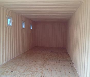 container insulation